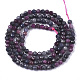 Natural Red Corundum/Ruby and Sapphire Beads Strands&nbsp;G-R462-035-3