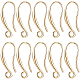 40Pcs Brass Earring Hooks&nbsp;KK-BBC0021-73-1