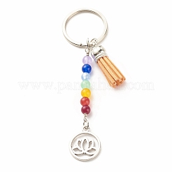Natural & Dyed Malaysia Jade Keychain&nbsp;KEYC-JKC00317