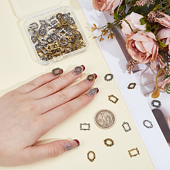 14 Styles Alloy Cabochons&nbsp;MRMJ-OC0004-09