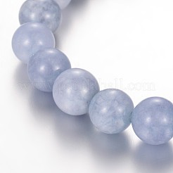 Natural Mixed Stone Beaded Stretch Charm Bracelets&nbsp;BJEW-JB01956