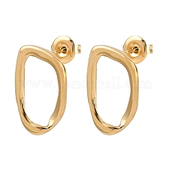 304 Stainless Steel Nuggets Stud Earrings&nbsp;EJEW-I320-17G