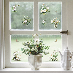 3 Sheets 3 Styles PVC Waterproof Decorative Stickers&nbsp;DIY-WH0404-080