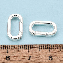Brass Spring Gate Rings&nbsp;LS-KK-WH20009-01S-B