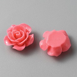 Opaque Resin Cabochons&nbsp;CRES-WH0013-19J