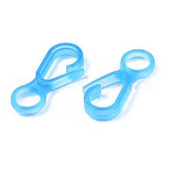 アクリルキーホルダークラスプ  スナップクラスプ  模造ゼリー  ミックスカラー  32x14x4.5mm&nbsp;KEYC-S255-009