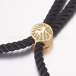 Nylon Twisted Cord Bracelet Making&nbsp;MAK-F019-04G