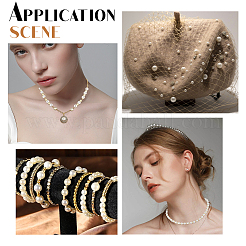1676Pcs 9 Styles ABS Plastic Imitation Pearl with CCB Plastic Beads&nbsp;FIND-SC0010-16