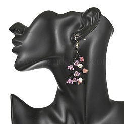 Glass Seed Bead Dangle Earrings&nbsp;EJEW-MZ00770