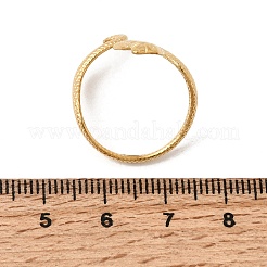 304 Stainless Steel Cuff Open Rings&nbsp;STAS-H259-06G