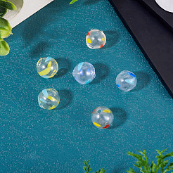 6Pcs 3 Colors Transparent Glass Beads&nbsp;GLAA-TA0003-97