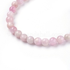 Natural Kunzite Stretch Bracelets&nbsp;X-BJEW-JB03738-01