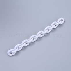 Acrylic Handmade Cable Chains&nbsp;AJEW-JB00527-01