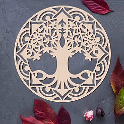 Laser Cut Wooden Wall Sculpture&nbsp;WOOD-WH0105-019