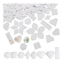Sew On Mirror Rhinestones&nbsp;DIY-PH0023-15B
