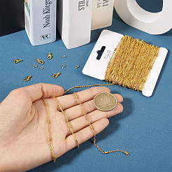 DIY Chain Bracelet Necklace Making Kit&nbsp;DIY-TA0005-79G