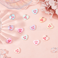 52Pcs 13 Style Resin Pendants&nbsp;DIY-PH0006-23