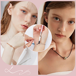 2Pcs Iron and PVC and Acrylic Alligator Memo Clips&nbsp;FIND-SC0011-25C