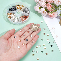 300Pcs 6 Style Brass Spacer Beads&nbsp;KK-PH0011-26