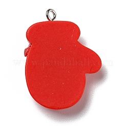 Opaque Resin Pendants&nbsp;RESI-D055-009P