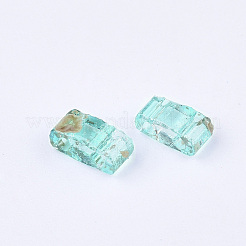 2-Hole Transparent Glass Seed Beads&nbsp;SEED-S023-30B-21