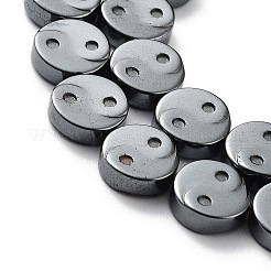 Synthetic Non-Magnetic Hematite Beads Strands&nbsp;G-H303-B20