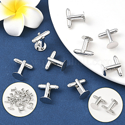 20Pcs Brass Cuff Buttons&nbsp;KK-SC0006-43