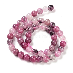Natural Cherry Blossom Agate Beads Strands&nbsp;G-B076-A02-02