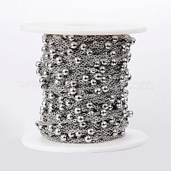 Tarnish Resistant 304 Stainless Steel Cable Chains&nbsp;CHS-H009-10P