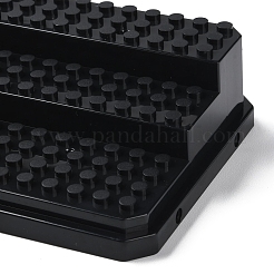 (Defective Closeout Sale: Scratched) 3-Tier Transparent Acrylic Mini Building Block Presentation Boxes&nbsp;ODIS-XCP0001-22