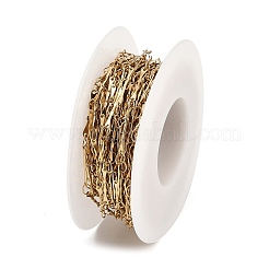 Ion Plating(IP) 304 Stainless Steel Twist Oval Link Chains&nbsp;CHS-K017-04G
