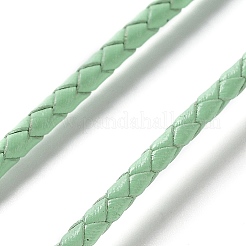 編み込みレザーコード  アクアマリン  3mm  50ヤード/バンドル&nbsp;VL3mm-14