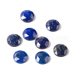 天然石ラピスラズリカボション  多面カット  ラウンド  12x4.5mm&nbsp;G-A205-03D