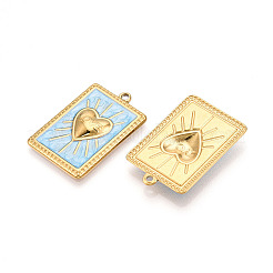 304 Stainless Steel Pendants&nbsp;STAS-N108-26C-G