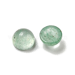 天然石グリーンアベンチュリンカボション  半円  4x2~2.5mm&nbsp;G-H309-03-45