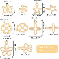 304 Stainless Steel Charms&nbsp;STAS-UN0016-22G