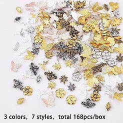 Alloy & Brass Cabochons&nbsp;TIBE-OC0001-02-RS