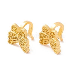 Rack Plating Brass S Hook Clasps&nbsp;KK-M223-03MG