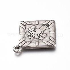 Non-Tarnish 201 Stainless Steel Pendants&nbsp;STAS-Z019-08P