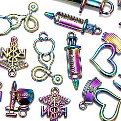 14Pcs 7 Style Alloy Pendants&nbsp;FIND-LS0001-26MC