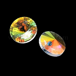 Electroplate Transparent Glass Beads&nbsp;EGLA-Z002-AB11