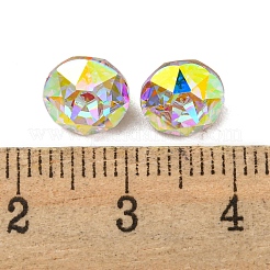 Glass Rhinestone Cabochons&nbsp;RGLA-M017-O02-001ST