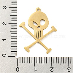 304 Stainless Steel Pendants&nbsp;STAS-Q255-05G