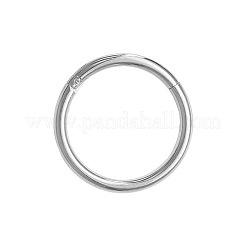 316l サージカルステンレスフープ軟骨ピアス  男性用鼻ピアス  ピアスボディジュエリー  ステンレス鋼色  1.2mm  内径：6mm&nbsp;WGB51CA-27