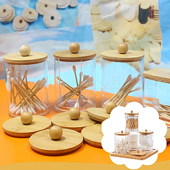15Pcs Bamboo Lid&nbsp;FIND-BC0013-21