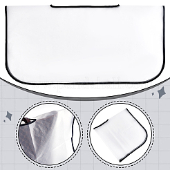 1Pc Square Frosted EVA Dustproof Handbag Rain Protectors&nbsp;AJEW-PH0006-83