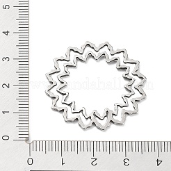 Non-Tarnish 304 Stainless Steel Hollow Pendants&nbsp;STAS-Q313-02P