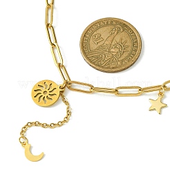 304 Stainless Steel Lariat Necklaces&nbsp;NJEW-JN04607