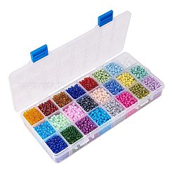 6/0 Round Glass Seed Beads Sets&nbsp;SEED-PH0007-02