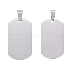 Tarnish Resistant 304 Stainless Steel Big Pendants&nbsp;STAS-I140-19F-S
